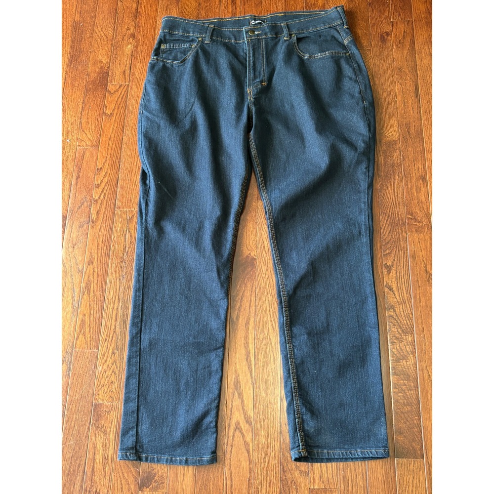 Origin USA Delta 68 Fighter Fit Jeans Mens 38x32 Dark Wash Denim Made in USA